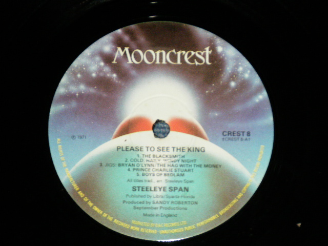 画像: STEELEYE SPAN - PLEASE TO SEE THE KING   ( Ex+/Ex+++ A-4:Ex ) / 1976 UK ENGLAND Used LP 