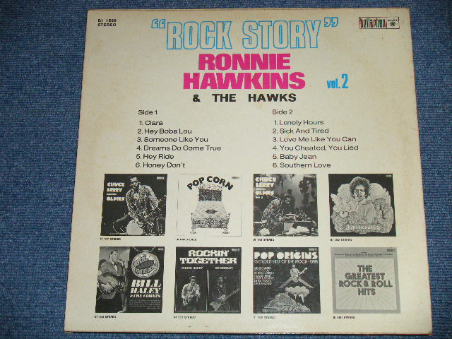 画像: RONNIE HAWKINS - A)BITTER GREEN   B)FORTY DAYS  ( Ex++/Ex+++ ) / 1970 US AMERICA ORIGINAL "WHITE LABEL PROMO" Used 7" 45 rpm SINGLE 