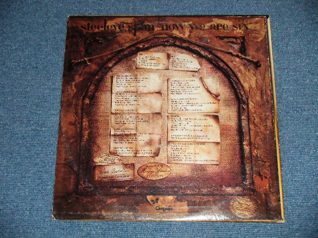 画像: STEELEYE SPAN -  NO WE ARE SIX  ( Ex+/Ex+++ B-1,2:Ex++ : WTDMG) / 1978 US AMERICA  ORIGINAL "GREEN with BUTTERFLY Label" Used LP 
