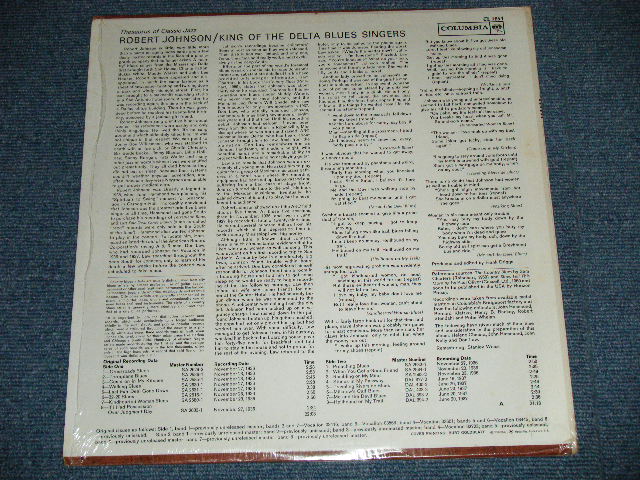 画像: ROBERT JOHNSON - KING OF THE DELTA BLUES SINGERS ( Matrix # 2AC/2J) ( Ex+++/MINT-)  / Early 1970's US AMERICA Used LP 