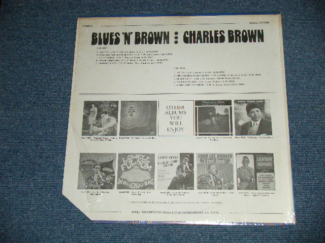 画像: CHARLES BROWN - BLUES 'N' BROWN ( Ex+++/MINT- : Cut Corner)  / 1972  US AMERICA ORIGINAL Used  LP 