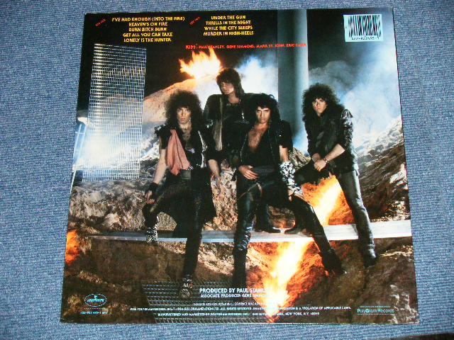 画像:  KISS - ANIMALIZE (Ex++/MINT) / 1984 US AMERICA ORIGINAL Used  LP 