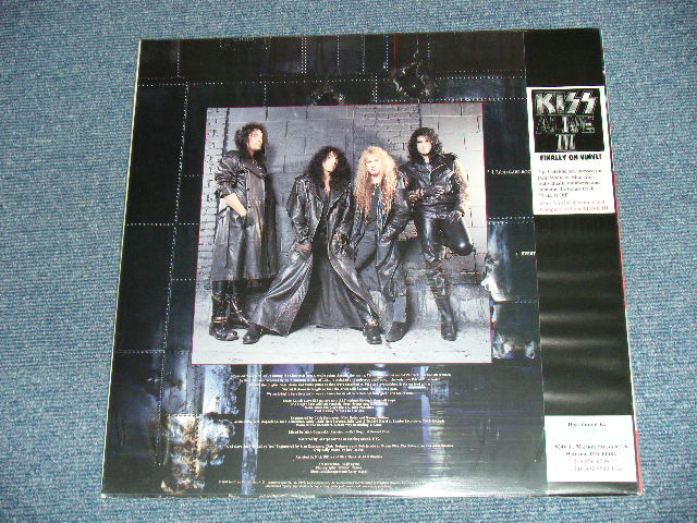 画像:  KISS -  REVENGE "LIMITED # 4252 & BLUE MARBLE Wax" (SEALED) / 1992 US AMERICA ORIGINAL "BRAND NEW SEALED" LP 