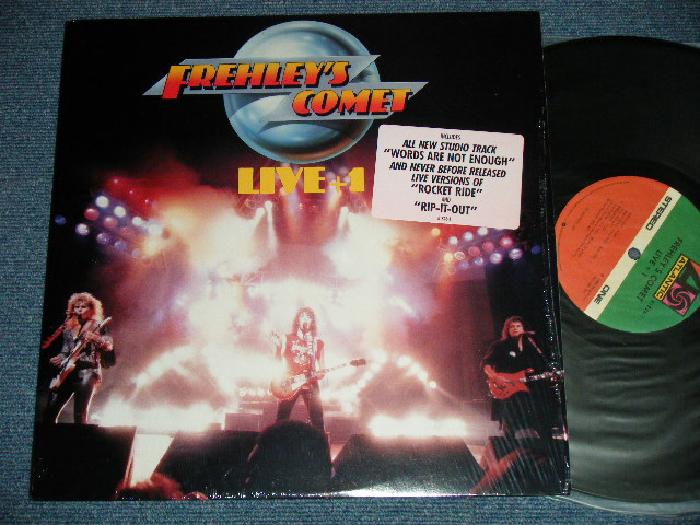 画像1:  FREHLEY'S COMET ( ACE FREHLEY of  KISS ) - LIVE +1 ( MINT-/MINT ) / 1988 US AMERICA ORIGINAL Used  LP
