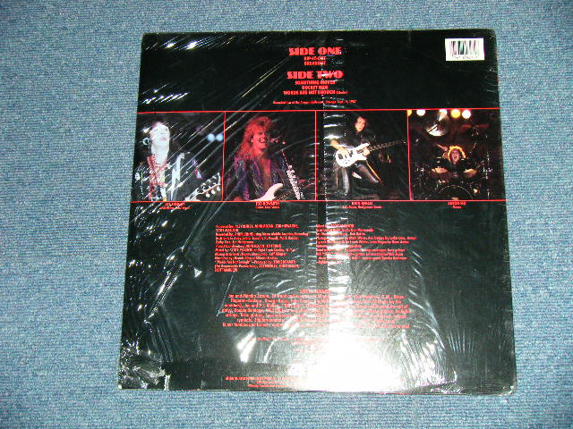 画像:  FREHLEY'S COMET (ACE FREHLEY of  KISS) - LIVE +1 (SEALED CutOut) / 1988 US AMERICA ORIGINAL"BRAND NEW SEALED"  LP