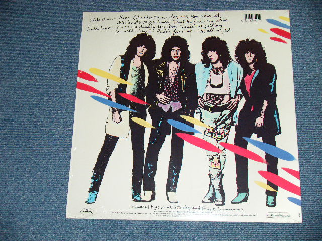 画像:  KISS - ASYLUM ( MINT-/MINT) / 1985 US AMERICA ORIGINAL Used   LP 