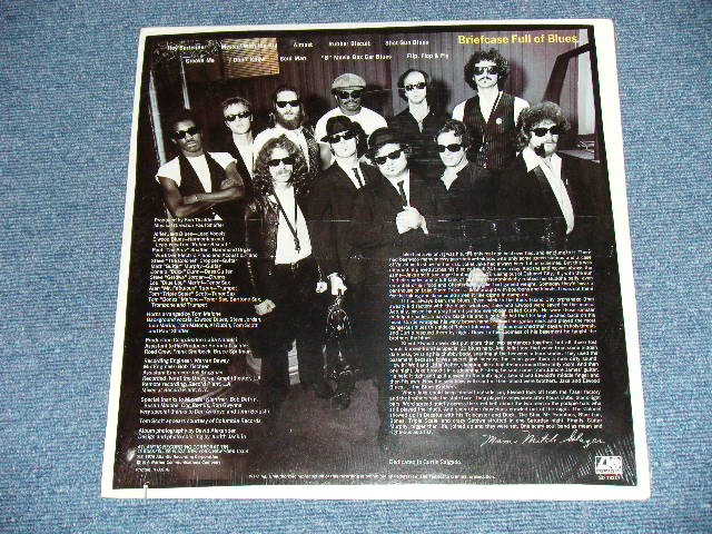 画像: BLUES BROTHERS - BRIEFCASE FULL OF BLUES ( SEALED : Cutout) / 1978 US AMERICA ORIGINAL "BRAND NEW SEALED" LP 