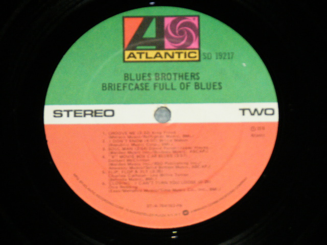 画像: BLUES BROTHERS - BRIEFCASE FULL OF BLUES ( MINT-/MINT) / 1978 US AMERICA ORIGINAL Used  LP 