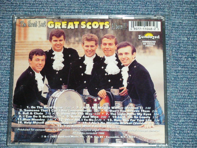 画像: THEGREAT SCOTS - THE GREAT LOST GREAT SCOTS ALBUM !!! ( SEALED)   / 1997 US AMERICA "BRAND NEW SEALED"  CD 