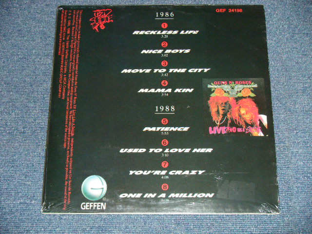 画像: GUNS N' ROSES - G N' R LIES  ( SEALED ) / 1988 GERMAN  ORIGINAL BRAND NEW Sealed LP 