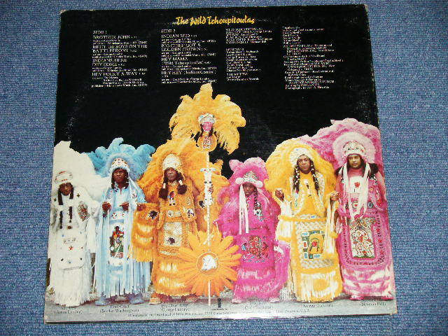 画像: WILD TCHOUPITOULAS - WILD TCHOUPITOULAS  ( Ex++/MINT- ) / 1976 US AMERICA ORIGINAL Used LP