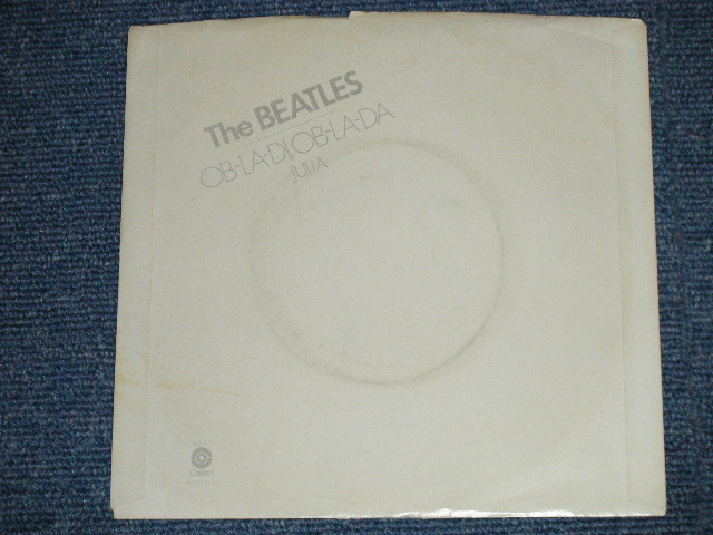 画像: THE BEATLES - OB-LA-DI OB-LA-DA  (  Ex/Ex+++ ) / 1978 US 2nd Press "ORANGE Label" Used 7" inch Single  With PICTURE SLEEVE