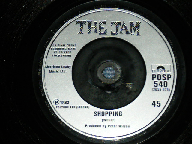 画像: THE JAM ( PAUL WELLER ) - BEAT SURRENDER : SHOPPING  ( Ex+++/MINT- )  / 1982 UK ENGLAND ORIGINAL Used 7" Single with Picture Sleeve