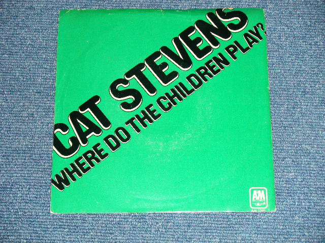 画像: CAT STEVENS - PEACE TRAIN : WHERE DO THE CHILDREN PLAY? ( Ex+/MINT- ) / 1971 US AMERICA  ORIGINAL Used 7" Single with Picture Sleeve