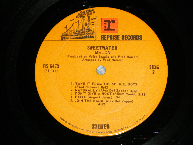 画像: SWEETWATER - MELON ( Ex-/Ex+++ : Cutout,Tape Seam) /  1971 AMERICA US ORIGINAL Used  LP