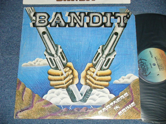 画像1: BANDIT - PARTNERS IN CRIME   : With ORIGINAL INNER SLEEVE ( Ex+++/Ex++ : Cut Corner  ) / 1978 US AMERICA  ORIGINAL "PROMO" Used LP 