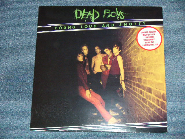 画像1: The DEAD BOYS - YOUNG LOUD AND SNOTTY  ( SEALED ) / 2002 ?  US AMERICA REISSUE Limited  "180 Gram Heavy Weihgt" "BRAND NEW Sealed" LP 