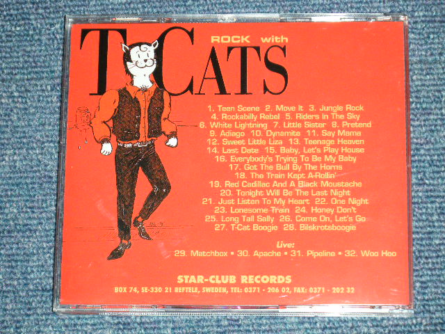 画像: T-CATS - ROCK WITH T-CATS ( NEW ) / 2001  ORIGINAL   "BRAND NEW"  CD   