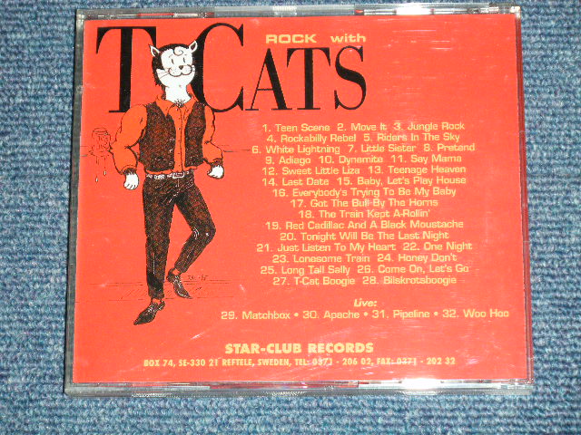 画像: T-CATS - ROCK WITH T-CATS ( MINT/MINT ) / 2001  ORIGINAL Used CD   