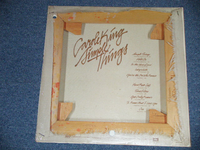 画像: CAROLE KING - SIMPLE THINGS ( SEALED : BB for PROMO ) / 1977 US AMERICA ORIGINAL "BARND NEW SEALED"  LP