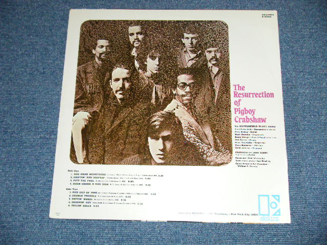 画像: The BUTTERFIELD BLUES BAND - THE RESURRECTION OF PIGBOY CRABSHAW (Matrix #A)EKS 74015 A (MON ) NR △11269   B)EKS 74015 B (MON ) NR △11269-x) "MONARCH PRESS in CA"(Ex++/Ex+ Looks:Ex) / 1967 US AMERICA ORIGINAL 1st Press "GOLD Label" STEREO Used LP