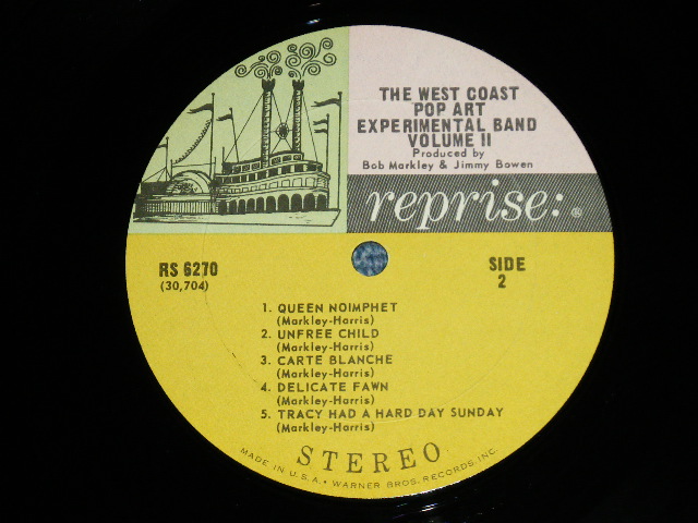 画像: WEST COAST POP ART EXPERIMENTAL BAND - VOL.2  ( Ex++/Ex+++ )   / 1967 US AMERICA ORIGINAL 1st Press "TRI-COLOR Label"  STEREO Used LP 