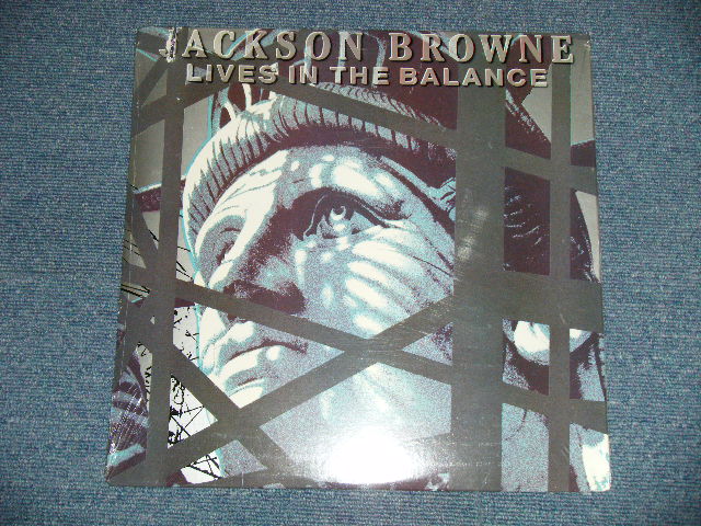 画像1: JACKSON BROWNE - LIVES IN THE BALANCE ( SEALED : Cutout) / 1986 US AMERICA ORIGINAL "BARND NEW SEALED"  LP