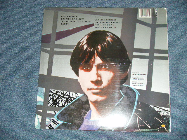 画像: JACKSON BROWNE - LIVES IN THE BALANCE ( SEALED : Cutout) / 1986 US AMERICA ORIGINAL "BARND NEW SEALED"  LP