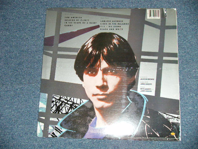 画像: JACKSON BROWNE - LIVES IN THE BALANCE ( SEALED : Cutout) / 1986 US AMERICA ORIGINAL "BARND NEW SEALED"  LP