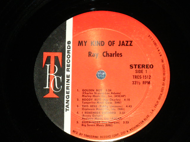 画像: RAY CHARLES - MY KIND OF JAZZ ( Ex/Ex Looks:Ex- )  / 1970 US ORIGINAL  Used LP 