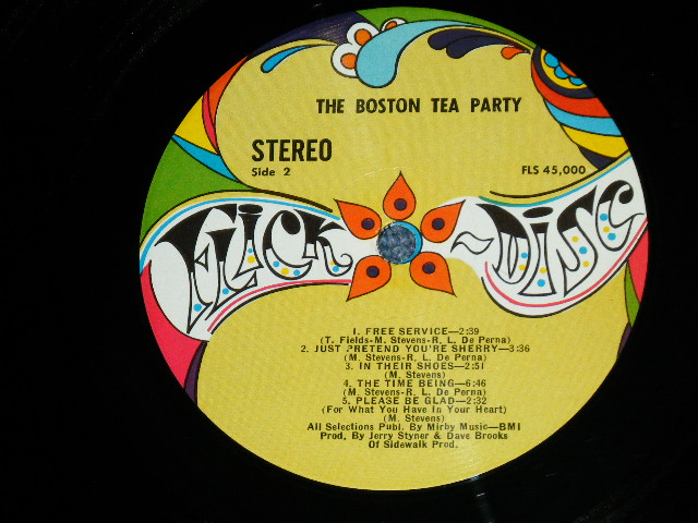 画像: The BOSTON TEA PARTY - The BOSTON TEA PARTY ( Ex+/MINT- )   / 1968 US AMERICA ORIGINAL  Used LP 