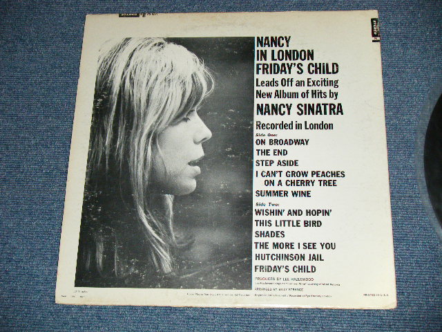 画像: NANCY SINATRA -  NANCY IN LONDON   ( VG+++/Ex lOOKS:VG+++) / 1966 US AMERICA ORIGINAL "MULTI COLOR Label"  STEREO  Used LP 