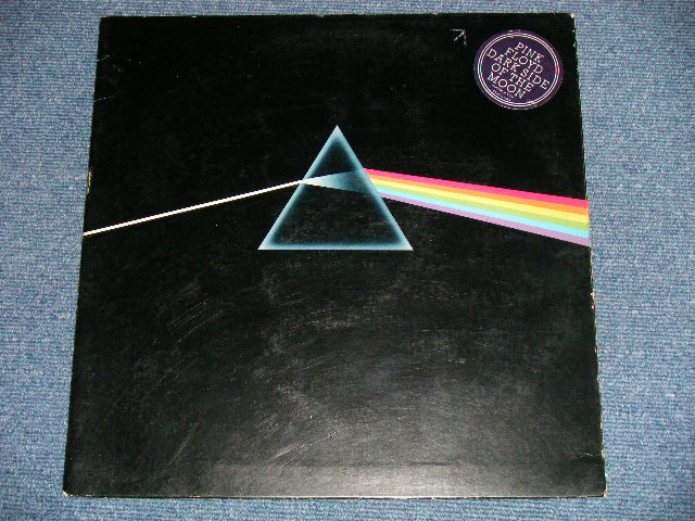 画像: PINK FLOYD - THE DARK SIDE OF THE MOON ( MATRIX NUMBER :  A) SMAS-1-11163-F 45#3   B)  SMAS-2-11163-F-47#5 wly )（ Ex/Ex+++ A-3,4:Ex : STOFC,WOFC) / 1973 US AMERICA ORIGINAL "BLACK with BLUE RIM Label" Used LP 