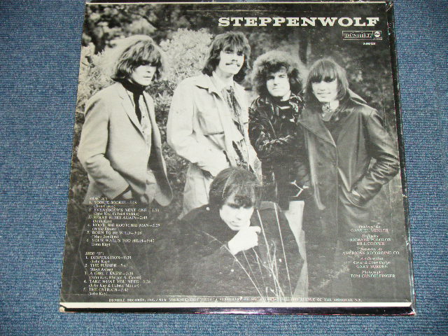 画像: STEPPENWOLF - STEPPENWOLF ( 1st Press Jacket "NO TITLE COVER" ) (   Matrix #   A) DS 50029 A-1 Bellsound LW    B) DS 50029 B  Bellsound LW  ) ( Ex+/Ex+++,Ex++ ) / 1968 US AMERICA ORIGINAL  Used LP 