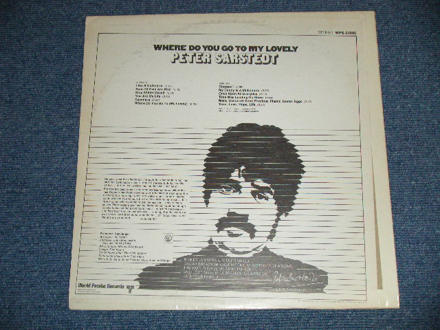 画像: PETER SARSTEDT - WHERE DO YOU GO TO MY LOVELY (ACID ROCK )  ( Ex+/Ex+++,Ex++ Looks:Ex )  / 1969  US AMERICA ORIGINAL Used   LP 