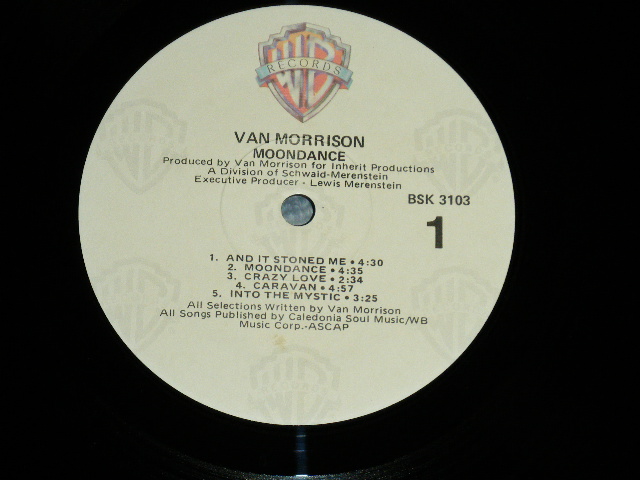 画像: VAN MORRISON - MOONDANCE( MINT-/MINT) / 1980's US AMERICA REISSUE Used LP 
