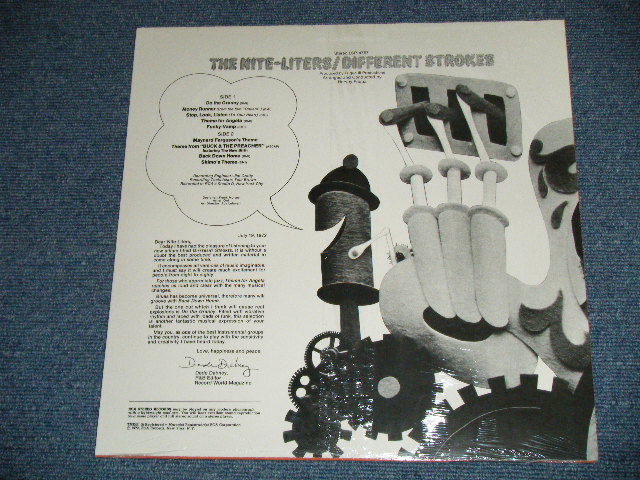 画像: The NITE-LITERS - DIFFERENT STROKES  ( SEALED) /  US AMERICA REISSUE  "BRAND NEW SEALED" LP 