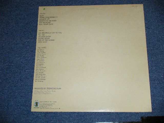 画像: TERENCE BOYLAN - SUZY  ( Ex++/MINT- ) / 1980 US AMERICA ORIGINAL "WHITE LABEL PROMO" Used LP 