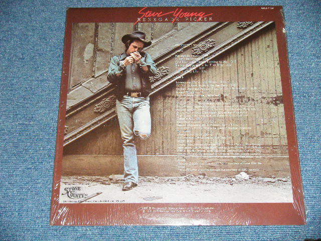 画像: STEVE YOUNG - RENEGATE PICKER  (  MINT-/MINT- Cut out ,SWOL STOL) / 1976 US AMERICA ORIGINAL Used LP 