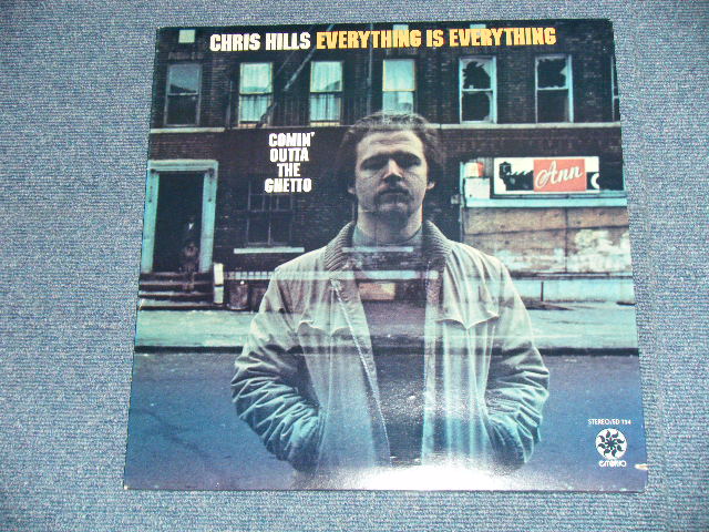 画像: CHRIS HILLS - EVERYTHING IS EVERYTHING  ( Ex+++/MINT- :Cut Out ) / 1971 Version US AMERICA 1st Press "DIST BY COTILLION & 1841 B'WAY" Label  Used LP 