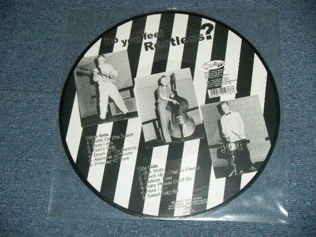 画像: RESTLESS - DO YOU FEEL RESTLESS?  .( NEW )  / 2001 GERMAN  GERMANY ORIGINAL "PICTURE DISC" "BRAND NEW"  LP 