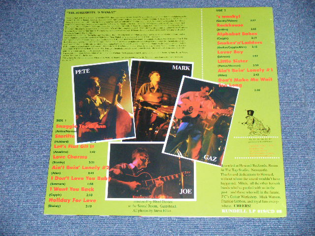 画像: The SURE SHOTS - 'S WANKY! .( NEW )  /  1995  GERMAN ORIGINAL  "BRAND NEW"  LP 