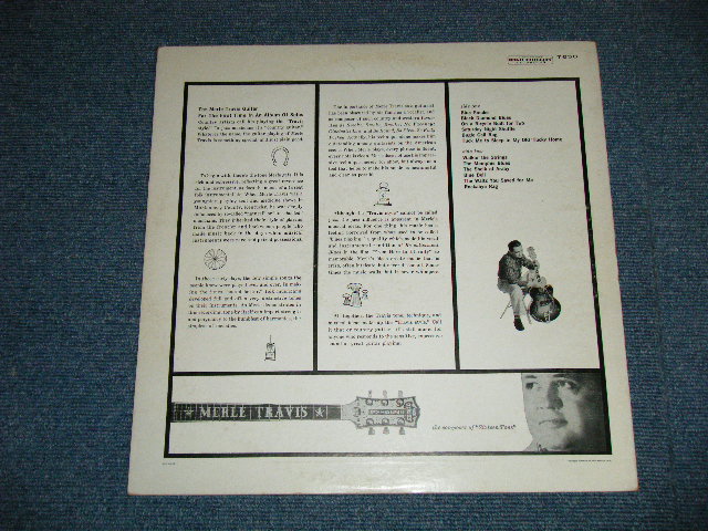 画像: MERLE TRAVIS - The MERLE TRAVIS GUITAR  ( Ex++/MINT-) / 1956 US AMERICA  ORIGINAL "TURQUOISE Label" MONO Used LP 