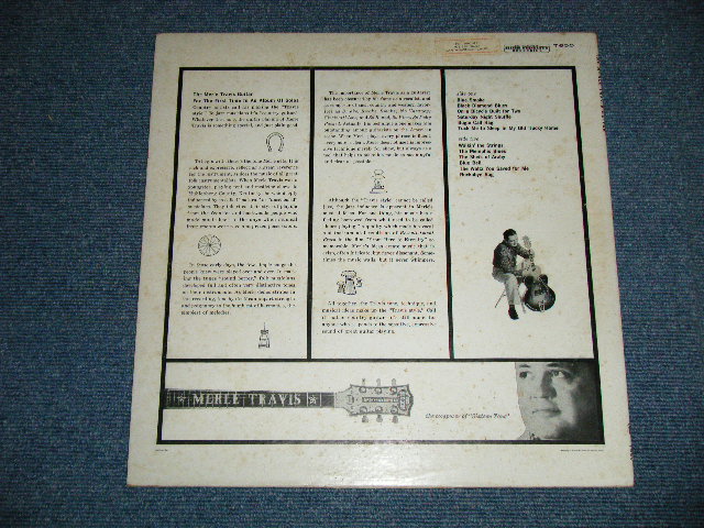 画像: MERLE TRAVIS - The MERLE TRAVIS GUITAR  ( Ex/Ex++ : EDSP) / 1956 US AMERICA  ORIGINAL "TURQUOISE Label" MONO Used LP 