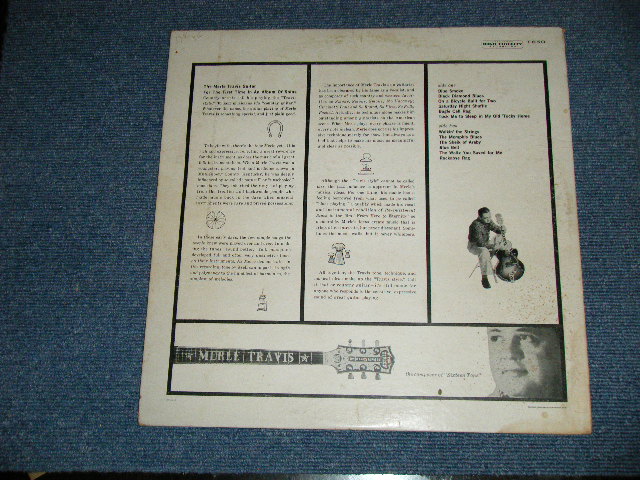 画像: MERLE TRAVIS - The MERLE TRAVIS GUITAR  ( Ex+/Ex+++) / 1956 US AMERICA  ORIGINAL "TURQUOISE Label" MONO Used LP 