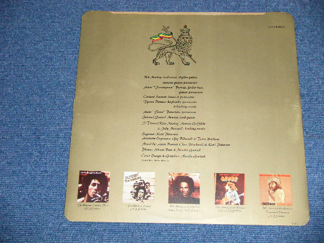 画像: BOB MARLEY & The WAILERS - EXODUS ( Matrix # A-1U/B-1U) ( Ex++/MINT-^ ) / 1977 UK ENGLAND ORIGINAL "BLUE LABEL"  "With ORIGINAL INNER Sleeve" Label Used LP 