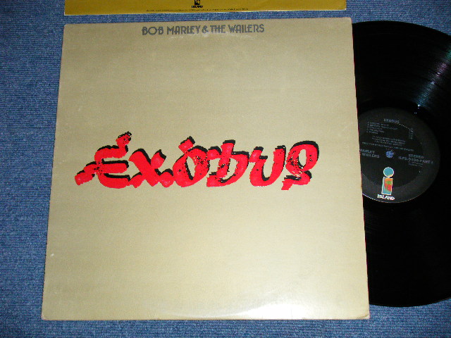 画像1: BOB MARLEY & The WAILERS - EXODUS ( Ex++/Ex+++ Looks:Ex++ ) / 1977 US AMERICA ORIGINAL 2nd Press  "BLACK Label" "EMBOSSED Jacket" "With ORIGINAL INNER Sleeve" Label Used LP 