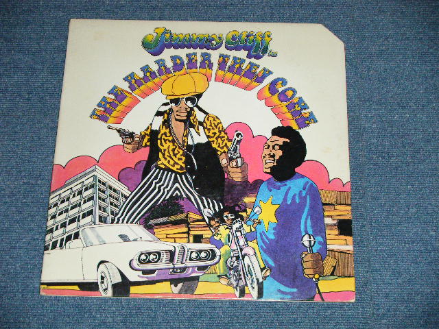 画像: ost va (JIMMY CLIFF,SCOTTY,MELODIANS,MAYTALS,The SLICKERS,DESMOND DEKKER)  - THE HARDER THEY COME  ( Ex+/Ex+++ Cut Out Corner ) / 1973 US AMERICA ORIGINAL  Used LP 