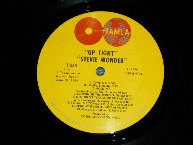 画像: STEVIE WONDER - UP-TIGHT ( Ex+/Ex++ Loks:Ex++) / 1966 US AMERICA ORIGINAL"1st press Label" "MONO" Used LP