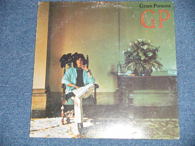 画像: GRAM PARSONS of THE BYRDS  -  GP (Matrix #    A) MS-1-2123  WW-2   B) MS-2-2123  WW-2 ) ( Ex-/Ex+++ Looks:Ex+++) / 1973 US AMERICA ORIGINAL "BROWN with ORANGE 'r' Label"  Used LP